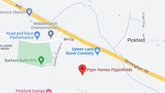 Zoomed In Location Pippinfields