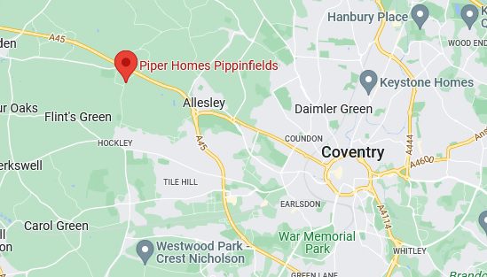 Zoomed Out Location Pippinfields