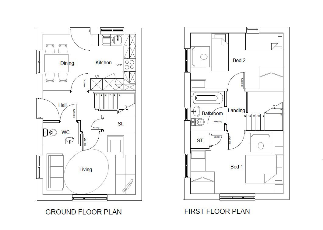 Coppice Green Chestnut Floor Plan
